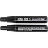 June Gold 2 Black Deep Reach Marker Ink Refill Bottles,