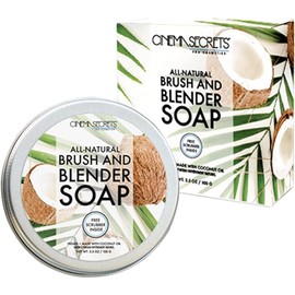 CINEMA SECRETS All-Natural Brush Soap, 3.5 oz