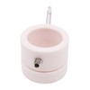 Shiwaki 2 Rotating Flag Pole Rings, White Flag Pole Buckle,