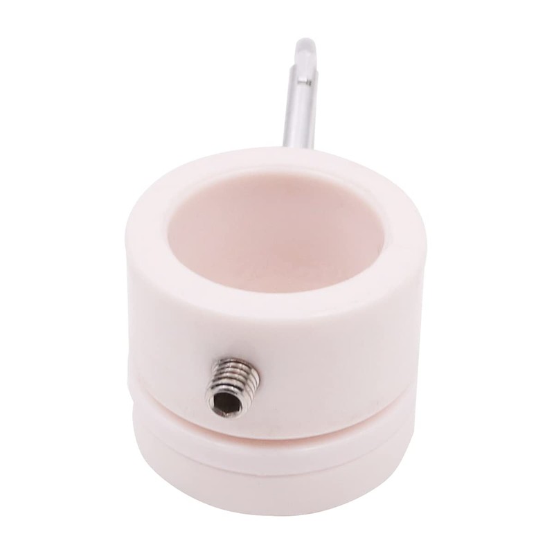 Shiwaki 2 Rotating Flag Pole Rings, White Flag Pole Buckle,