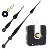 Youngtown 12888 High Torque Long Shaft Clock Movement Mechanism with 12 Inch Long Spade Hands Total Shaft Length 1-3/32 inches