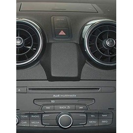 GPS Navigation Console for A1 09/2010 Onwards Black Synthetic Leather