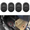 4Pcs Floor Drain Plugs for Jeep Wrangler,Floor Rubber Hole Cover
