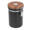 Coffee Canister 1.8L Stainless Steel Airtight Coffee Bean Storage Container