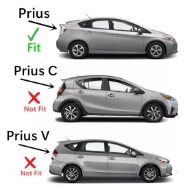 NAGD Fit 2010-2015 Toyota Prius Hatchback Lower Rear Back Window Glass Heated Privacy