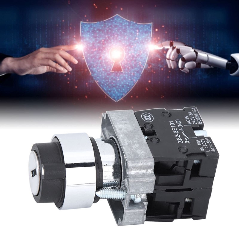 Respicefinem 2 Position Key Switch Self Reset Power Lock Conversion