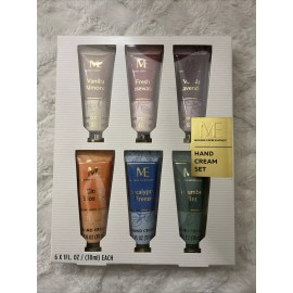 Modern Expressions Hand Cream Gift Set 6 Piece Vanilla, Rosewater,Citr