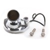 CarBole 45 degree Chrome Thermostat Housing Water Neck Compatible with