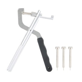 Haosie Watch Band Link Removal Tool, Handheld Watch Strap Remover Tool, Link Pin Removing Plier, with 3 Pins, for Watchmaker and Repairer