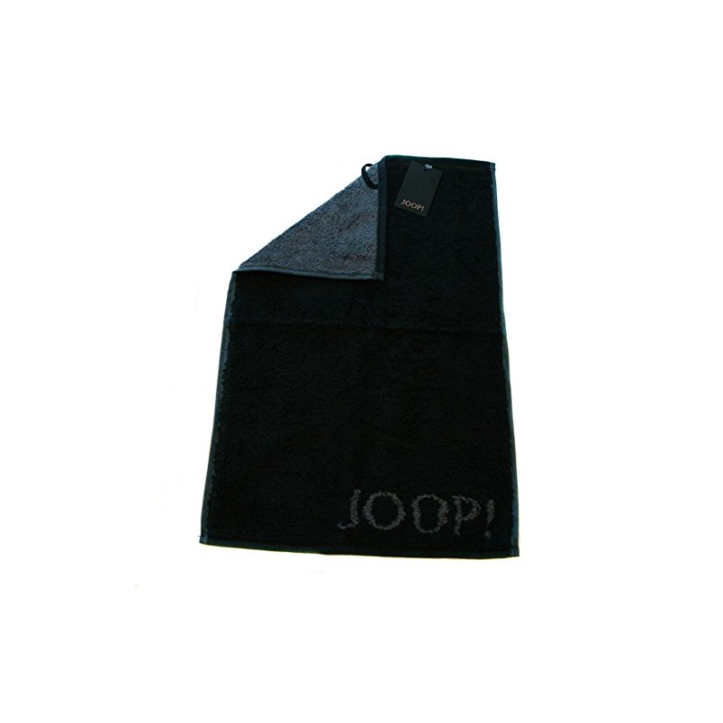 Joop. Classic Doubleface 1600 Guest Towel, black, 30 * 50 cm