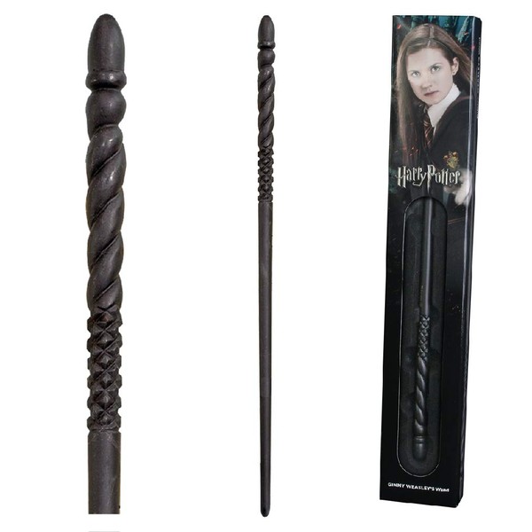 The Noble Collection - Ginny Weasley Wand In A Standard Windowed Box - 14in (36cm) Wizarding World Wand - Harry Potter Film Set Movie Props Wands