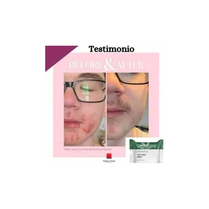 Jabón Facial Tea Tree Dr. C Tuna Farmasi +3 Piezas