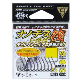 Gamakatsu 68244 Single Hook, A1, Nano Chinu Raft, No. 2, 10 Pieces