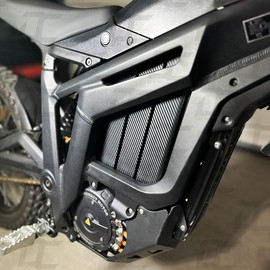 Decal Concepts Carbon Fiber Battery Accent Decal Graphic Kit - Fits Talaria Sting MX3/MX4