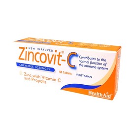 Health Aid Zincovit C 60 Chewable Tabs