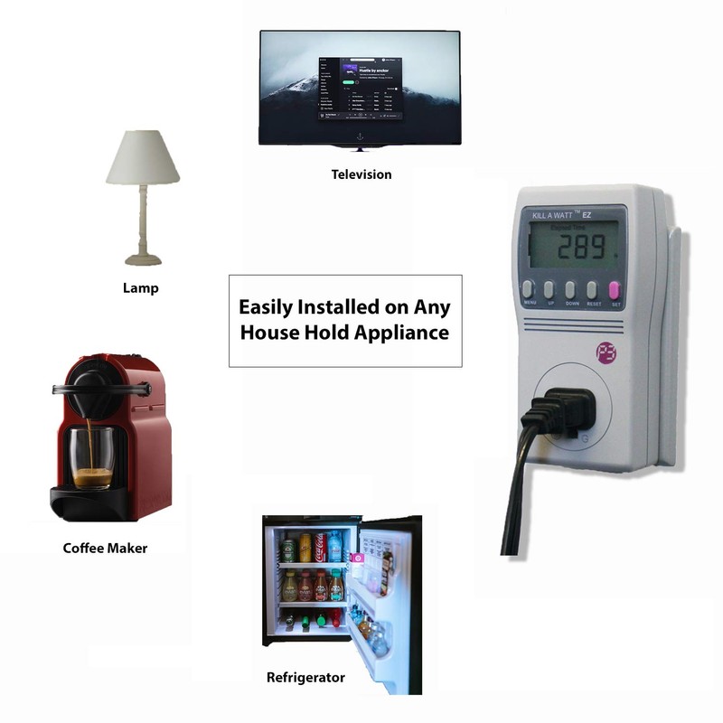 P3 International P4460 Kill A Watt EZ Electricity Usage Monitor,
