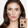 Maffick Highlight and Contour Palette: Nose, Face & Eye Shadow