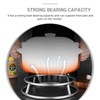 Angoily Wok Ring Rack Stainless Steel Double Layer Wok Pot