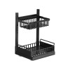 Garvee Under Sink Organizers Storage 3 Tier Slide Out Kitchen