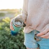 EcoVessel Boulder Triple Insulated Bottle 709ml, Black Shadow