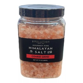 Evolution Salt - Himalayan Pink Salt Coarse Grind, 17 oz - Pack Of 1