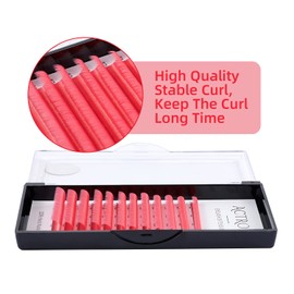 Colored Eyelash Extensions Easy Fan 8-15mm Mixed D Curl Easy Fanning 0.1mm Self Premade Volume Lash Supplies