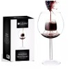 LEVAV Sommelier Aerating Decanter Glass Goblet On Stem - Unique