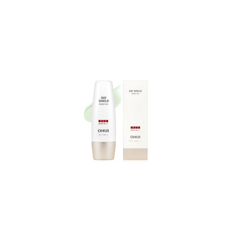 (eTV) O HUI Day Shield Perfect Sun Cream Red 50ml