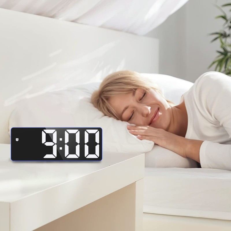 Digital LED Clock, Alarm Clock, Table Clock, Temperature Display, Calendar