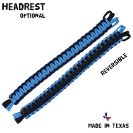 BubbasGarageTv - Paracord Grab Handles for 2021+ Ford Bronco (Light Blue)