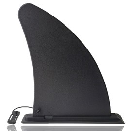 Anfyko 8" Paddle Board Fin Repalcement Universal, Nylon Fiberglass Reinforced, No-Tool Installation, Single Center Fin for Most Inflatable SUPs, Surfboard, Stand-up Paddleboard, Longboard - (1PCS)