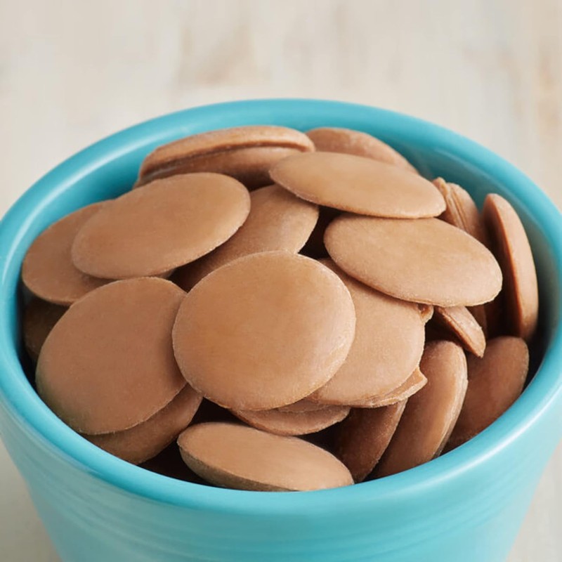 Kidu Pantry Melting Chocolate Wafers Bulk In Resealable Bag (Peanut