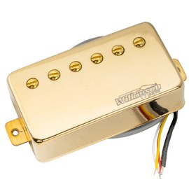 Wilkinson Vintage Alnico 5 Neck Humbucker Pickup for Epiphone USA Les Paul SG Style Electric Guitar, Gold