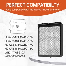 X2661 Humidifier Filter Kit Compatible with HCWB3-17 HCWB3-17A HCWP3-18 HCWP3-18A HCWB2-17 HCWB2-17A HCWP2-18 HCWP2-18A WB2-17 WB2-17A WP2-18 WP2-18A