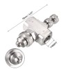 uxcell Air Atomizing Nozzle, 1/4BSPT Misting Low Pressure Wide Angle