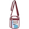 Clear Bag Stadium Approved Clear Purses for Women Stadium Crossbody