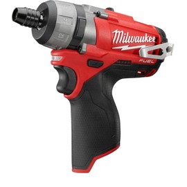 MILWAUKEE'S Cordless Screwdriver, 12V, 1/4 In., Red (2402-20)