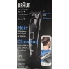Braun Series 5 HC5310 Rechargeable Hair Clipper 2 Combs Haircut
