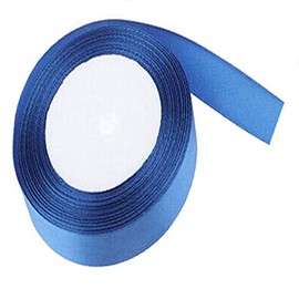 GCS LONDON Cornflower Blue 22 METRES X 10MM OF SATIN RIBBON FOR WEDDING FAVOUR/CRAFT/GIFT WRAP/CHRISTMAS