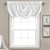 Lush Decor Lucia Elegant Waterfall Valance for Living Room Kitchen,