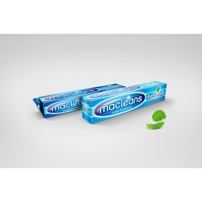 Fresh Mint Toothpaste, 100ml, Pack of 4, Triple Protection Formula