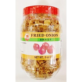 Fried Onion Crispy Topping, 8 oz, Asian Seasoning