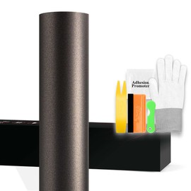 60"x72" (5FTx6FT) PET Matte Metallic Basalt Vinyl Wrap Auto Car Sticker Decal Film Sheet Bubble Free Air Release Technology with Tool Kit