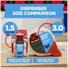 Scotch Heavy Duty Shipping Packing Tape 2 Rolls with Dispensers