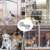 12 Packs 1 Inch Kennel Clamps, Saddle Clamps, dog kennel