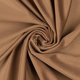 Mondo Tessuti - Velvet Cutouts - Available in Various Sizes and More Than 35 Colours DIY Pre-Cut Panels (50 x 70 cm, Camel)
