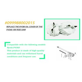 Jzenol Replace Ryobi oil cap 099988002015 for P4360 18V rod saw （2 pack ）, 24319-2