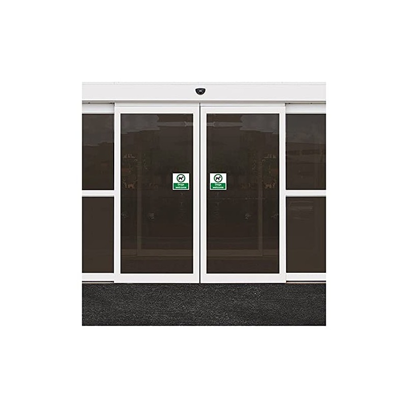 Vsafety Dogs Welcome - 150mm x 150mm - Window Sticker