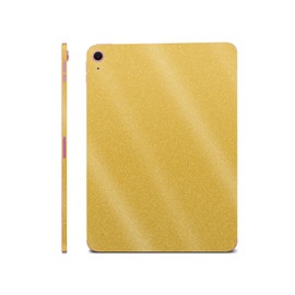 Glossy Glitter iPad Skin Compatible with Apple iPad A16 11 Gen (2025) - Solid Marigold - Premium 3M Vinyl Protective Wrap Decal Cover - Easy to Apply | Crafted in The USA by MightySkins