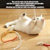 ZBHDEYG 3 Cat Grass Molar Ropes, 3 Cat Sticks, Cat